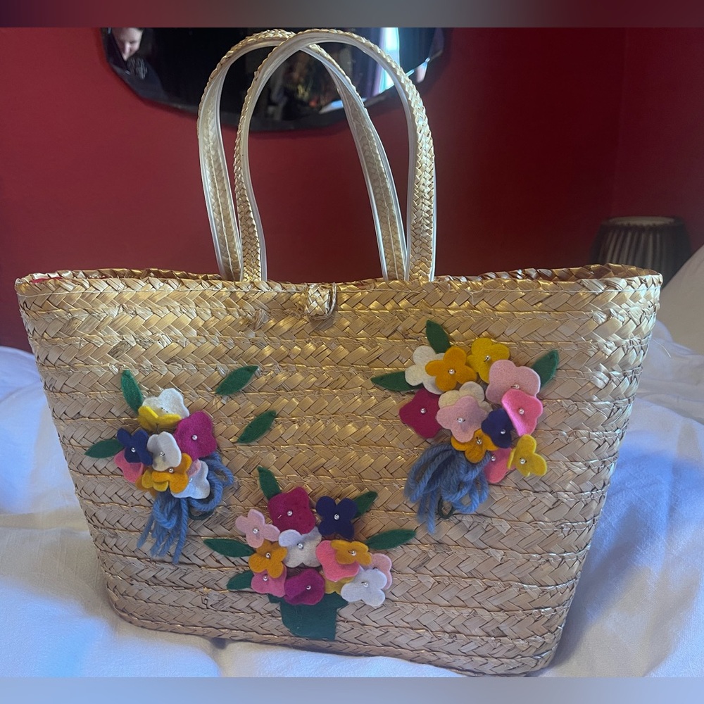 Vintage Italian Basket Purse